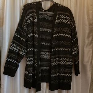 Patterned Cardigan (2X)